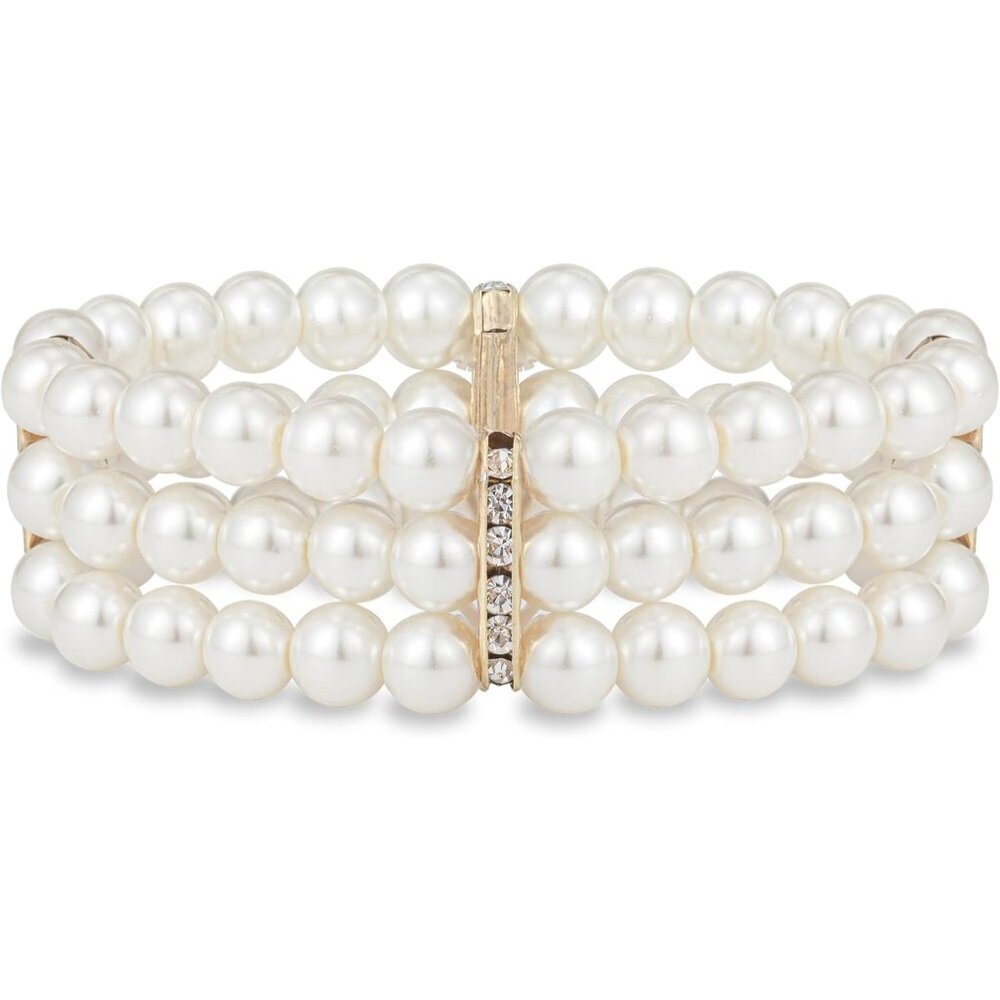 1920s Pearl Bracelet Flapper Jewelry Gatsby Roaring 20s Elegant Accessory